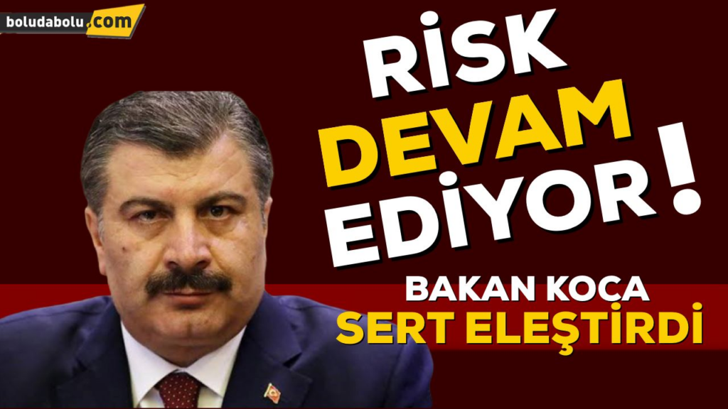 “TEDBİRLER TAM OLMALI, RİSK DEVAM EDİYOR” “TEDBİRLER TAM OLMALI, RİSK DEVAM EDİYOR”