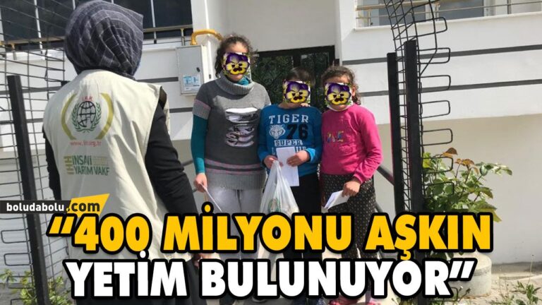 BOLU-İHH’DAN DÜNYA YETİMLER GÜNÜ BASIN AÇIKLAMASI