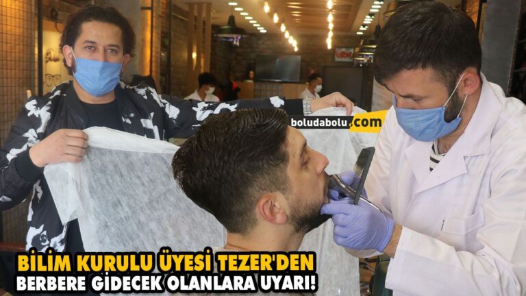 BİLİM KURULU ÜYESİ TEZER’DEN BERBERE GİDECEK OLANLARA UYARI!