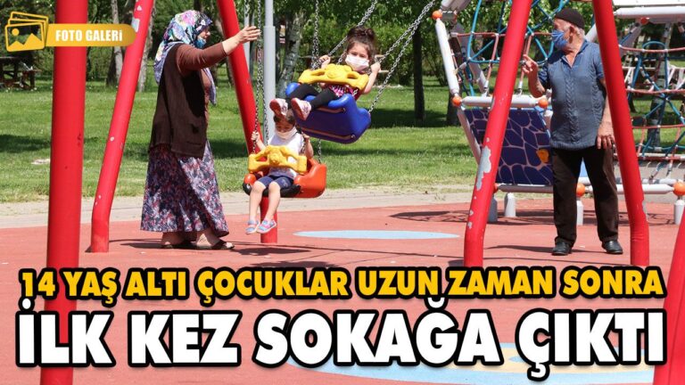 ÇOCUKLAR, SOKAK VE PARKLARDA GÖNÜLLERİNCE EĞLENDİ