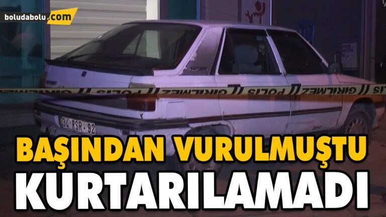 BAŞINDAN VURULMUŞTU KURTARILAMADI