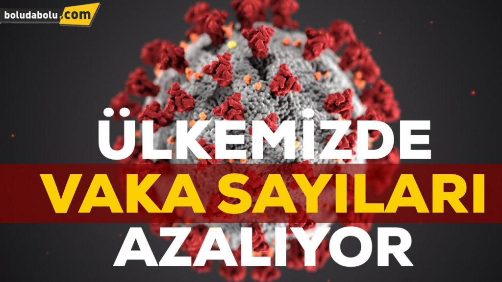 ÜLKEMİZDE VAKA SAYILARI AZALIYOR ÜLKEMİZDE VAKA SAYILARI AZALIYOR