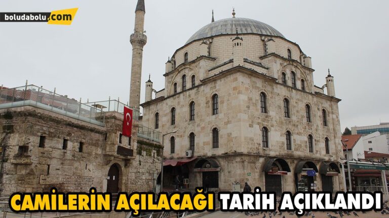 CAMİLER NE ZAMAN AÇILIYOR?
