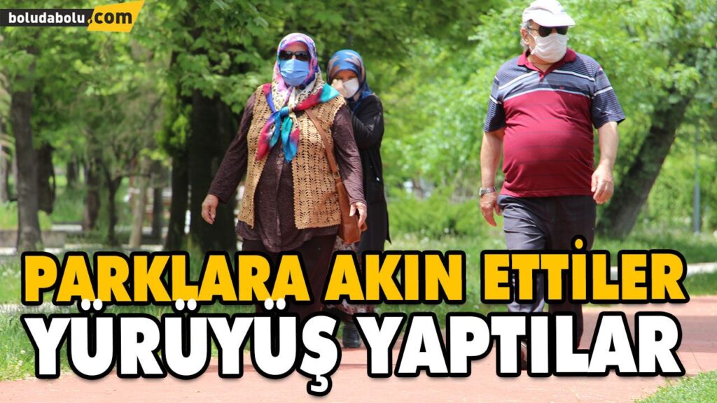 PARKLARA AKIN ETTİLER, YÜRÜYÜŞ YAPTILAR