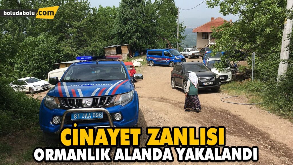 ORMANLIK ALANDA YAKALANDI ORMANLIK ALANDA YAKALANDI