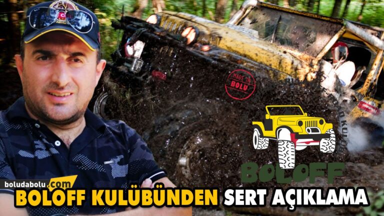 BOLOFF KULÜBÜNDEN SERT AÇIKLAMA