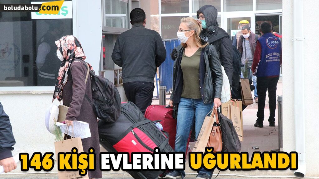 KARANTİNA SÜRESİ DOLAN 146 KİŞİ EVLERİNE UĞURLANDI KARANTİNA SÜRESİ DOLAN 146 KİŞİ EVLERİNE UĞURLANDI