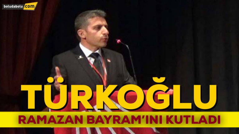 TÜRKOĞLU RAMAZAN BAYRAMINI KUTLADI