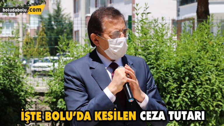 BOLU’DA KOVİD-19 TEDBİRLERİNE UYMAYAN 102 KİŞİYE PARA CEZASI