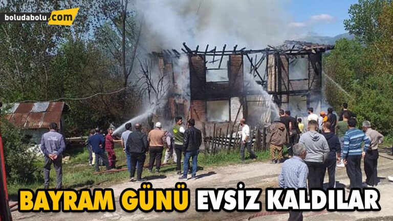 MUDURNU’DA EV YANGINI