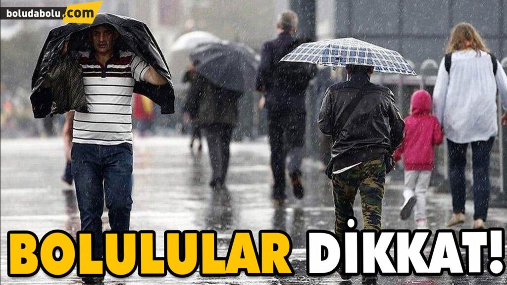 SAĞANAK YAĞIŞ UYARISI GELDİ! SAĞANAK YAĞIŞ UYARISI GELDİ!