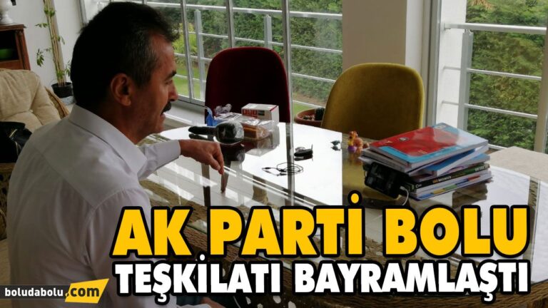 AK PARTİ’DE VİDEO KONFERANSLI BAYRAMLAŞMA