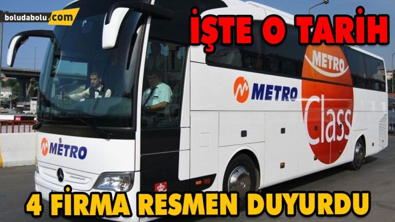 4 FİRMA RESMEN DUYURDU