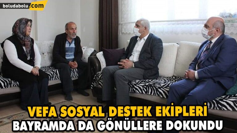 VEFA SOSYAL DESTEK GRUPLARI BAYRAMDA DA VATANDAŞIN YÜZÜNÜ GÜLDÜRDÜ