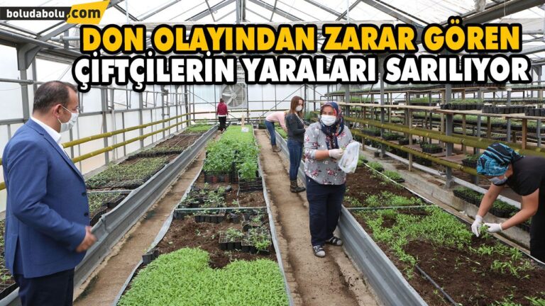 DON OLAYINDAN ZARAR GÖREN ÇİFTÇİLERİN YARALARI SARILIYOR