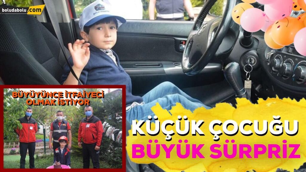 KÜÇÜK ÇOCUĞA BÜYÜK SÜRPRİZ KÜÇÜK ÇOCUĞA BÜYÜK SÜRPRİZ