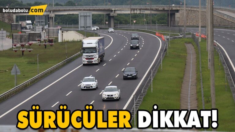 TÜRKİYE’NİN GEÇİŞ GÜZERGAHINDA ARAÇ YOĞUNLUĞU ARTTI
