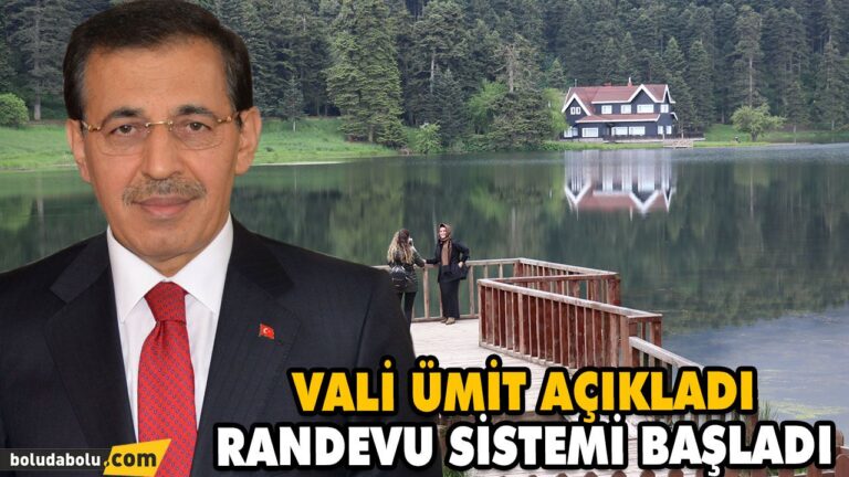GÖLCÜK, ABANT VE YEDİGÖLLER’E RANDEVUYLA GİRİŞ YAPILACAK
