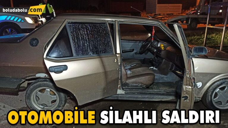 OTOMOBİLE SİLAHLI SALDIRI