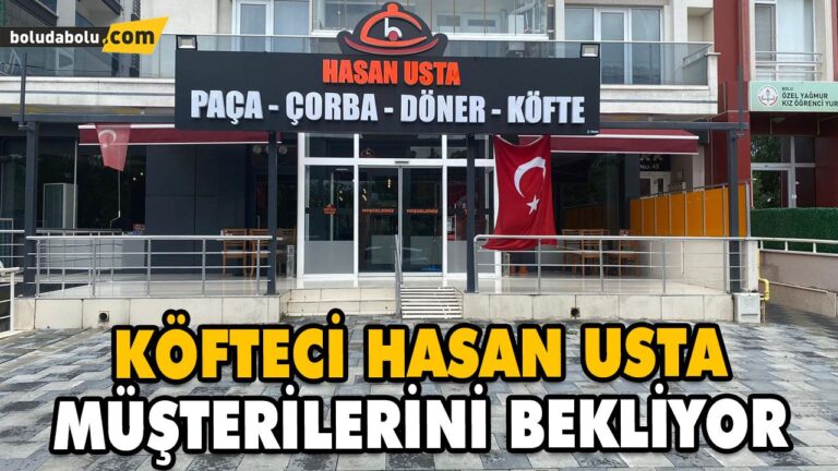 KÖFTECİ HASAN USTA MÜŞTERİLERİNİ BEKLİYOR