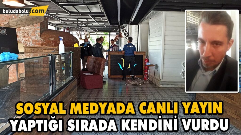 SOSYAL MEDYADA CANLI YAYIN YAPTIĞI SIRADA KENDİNİ VURDU SOSYAL MEDYADA CANLI YAYIN YAPTIĞI SIRADA KENDİNİ VURDU