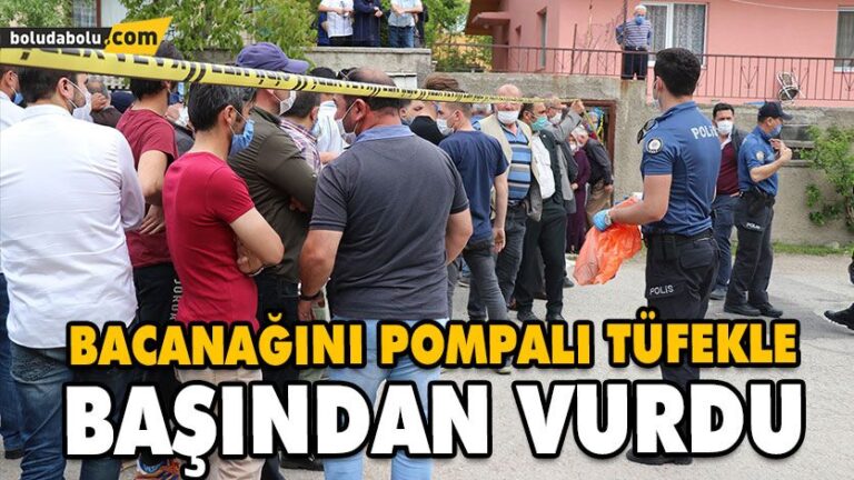 BOLU’DA BACANAKLAR ARASINDA MİRAS KAVGASI: 1 ÖLÜ