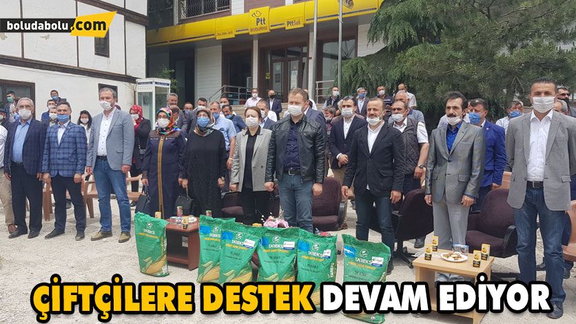 ÇİFTÇİLERE DESTEK DEVAM EDİYOR ÇİFTÇİLERE DESTEK DEVAM EDİYOR