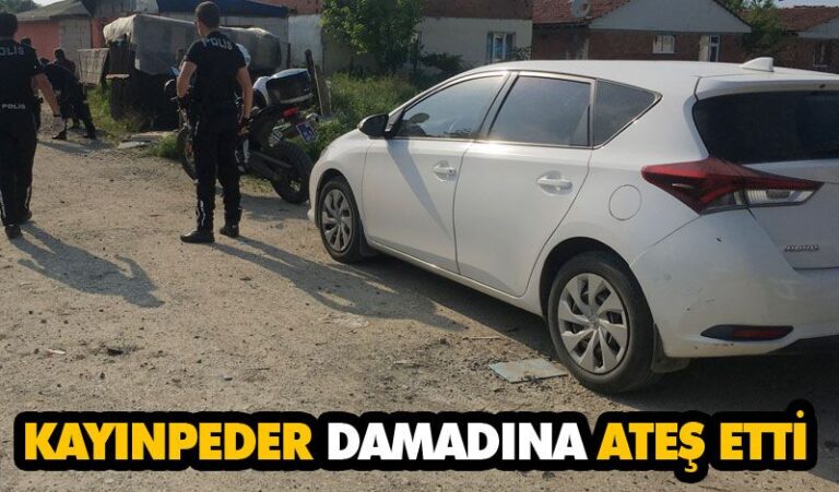 KAYINPEDERİ TARAFINDAN TÜFEKLE VURULAN KİŞİ YARALANDI