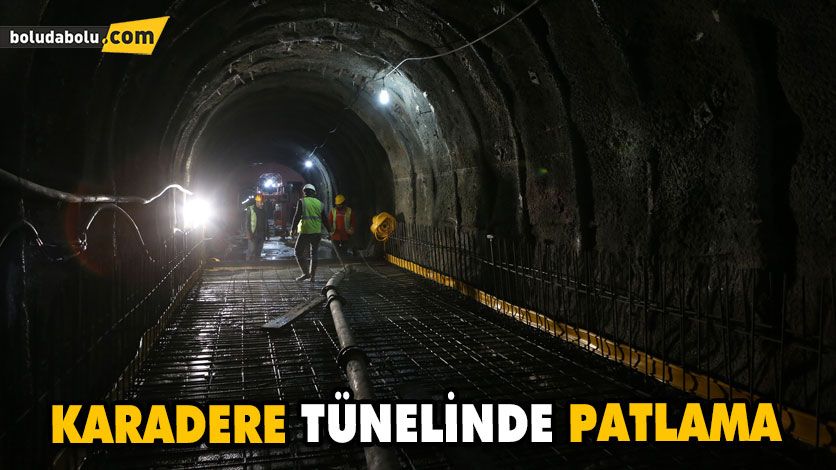 Karadere Tünelinde Patlama Karadere Tünelinde Patlama
