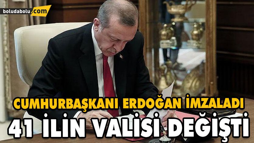 41 ilin valisi değişti 41 ilin valisi değişti