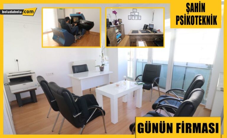 Şahin Psikoteknik Merkezi Günün Firması