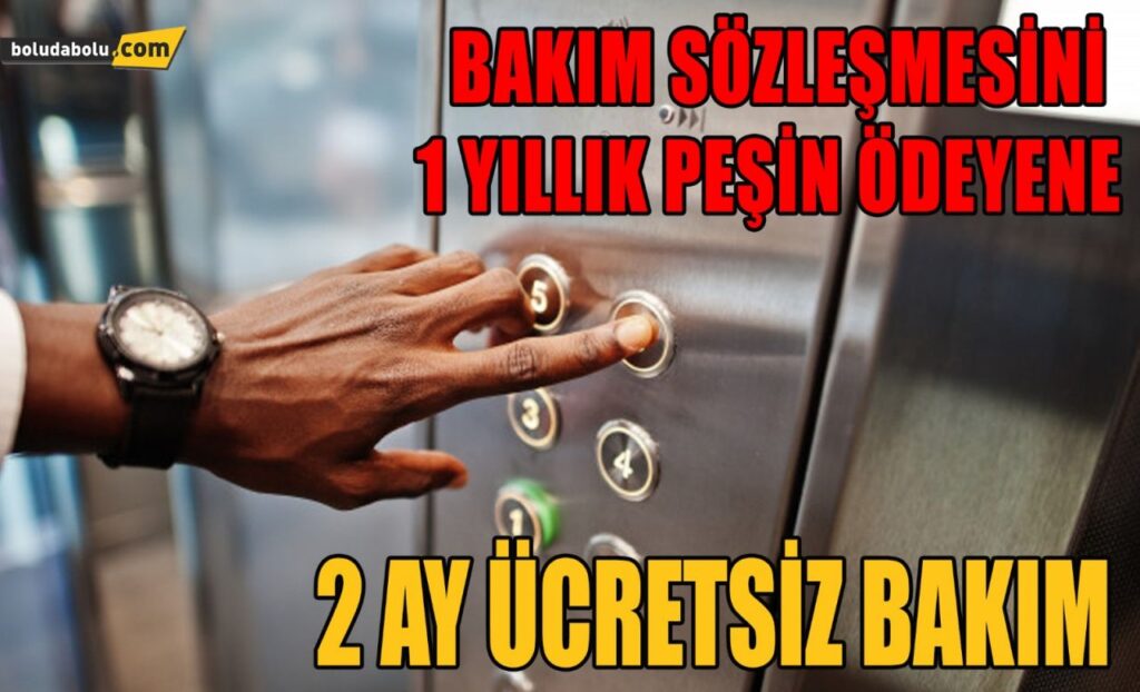 Prodef Asansör’den 2 ay ücretsiz bakım Prodef Asansör’den 2 ay ücretsiz bakım