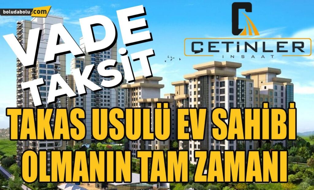 Takas usulü ev sahibi olamanın tam zamanı Takas usulü ev sahibi olamanın tam zamanı