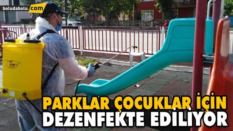 Çocuklar güvenle oynasın diye…