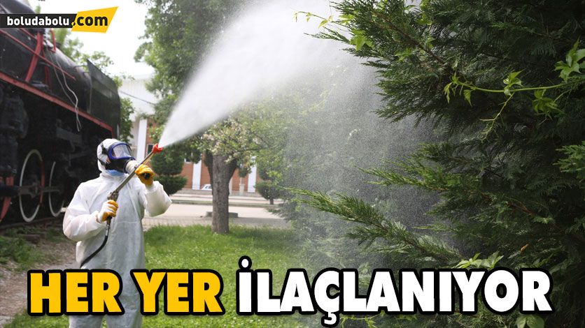 Karasinek, Lavrasit ve Meşe Paraziti ile mücadele devam ediyor Karasinek, Lavrasit ve Meşe Paraziti ile mücadele devam ediyor