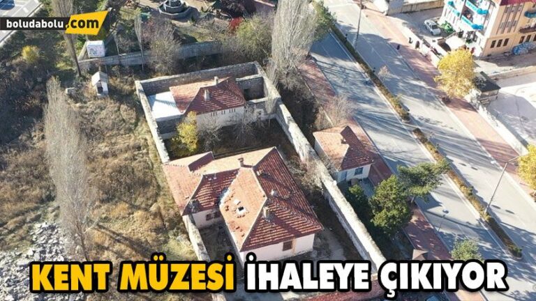 KENT MÜZESİ İHALEYE ÇIKIYOR