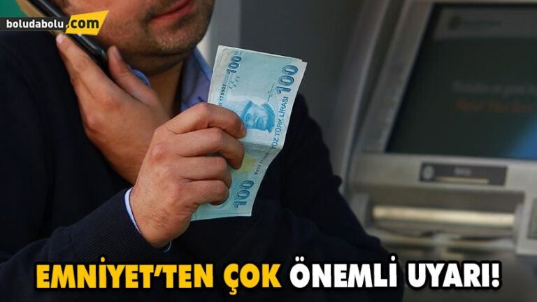 Emniyetten dolandırıcılara karşı uyarı