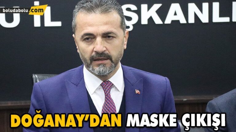 “Bolu’da dışarıda maske takmak zorunludur”