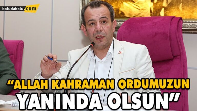 “ALLAH KAHRAMAN ORDUMUZUN YANINDA OLSUN”