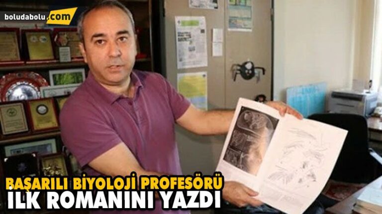 BAŞARILI BİYOLOJİ PROFESÖRÜ, İLK ROMANINI YAZDI