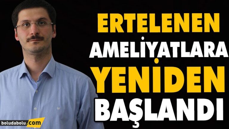 Ertelenen ameliyatlara yeniden başlandı