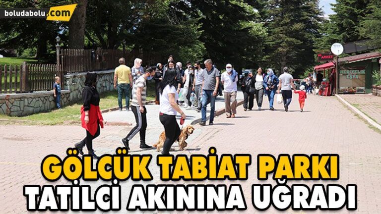 Gölcük Tabiat Parkı Tatilci Akınına Uğradı