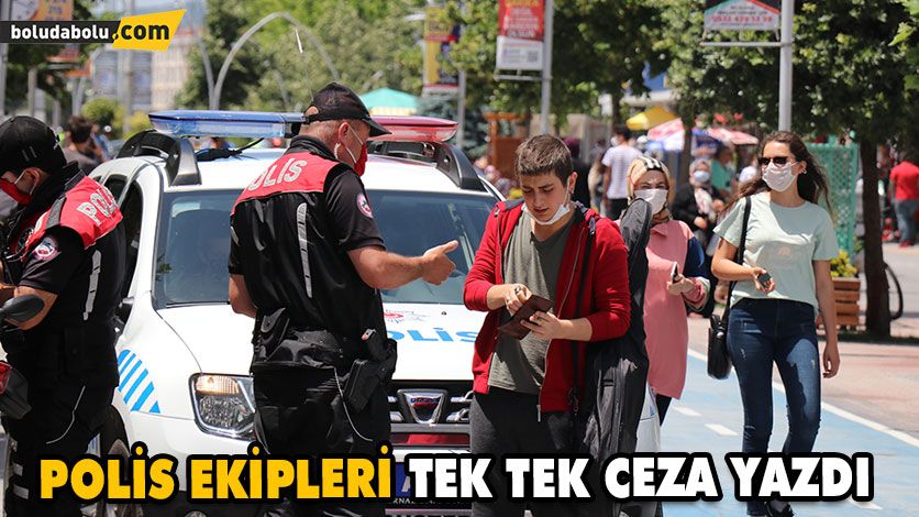 Polis Ekipleri Tek Tek Ceza Yazdı Polis Ekipleri Tek Tek Ceza Yazdı