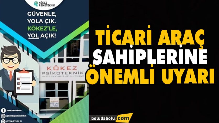 Ticari Araç Sürücülerine Son Uyarı Ticari Araç Sürücülerine Son Uyarı