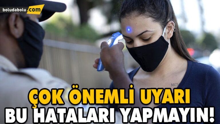 Maske kullananlar için uzmanından kritik uyarı! Bu 6 tehlikeye dikkat