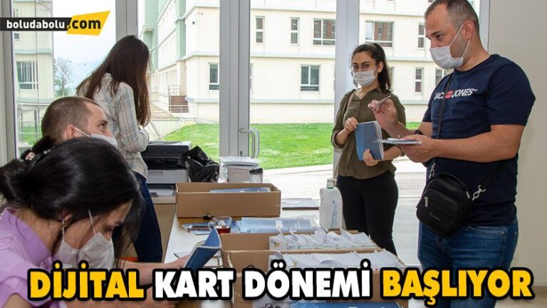 BAİBÜ’de dijital kart dönemi başlıyor