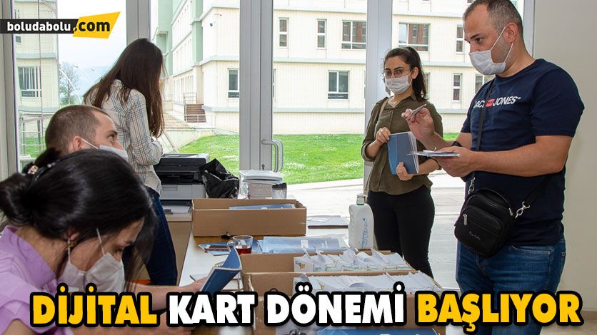 BAİBÜ’de dijital kart dönemi başlıyor BAİBÜ’de dijital kart dönemi başlıyor
