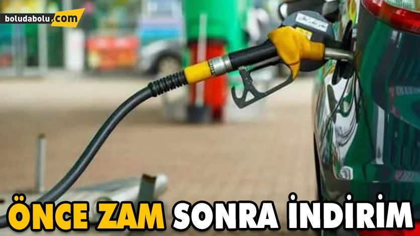 ÖNCE ZAM SONRA İNDİRİM ÖNCE ZAM SONRA İNDİRİM
