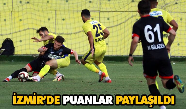 İzmir’de puanlar paylaşıldı