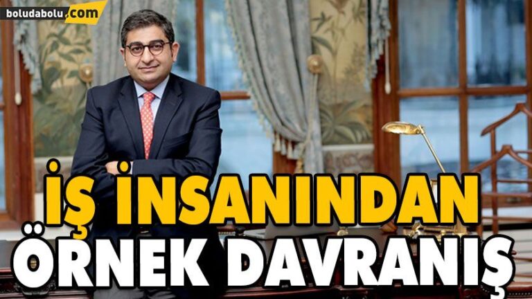 Ünlü iş adamından Bolulu öğrencilere burs jesti!